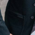 Veste Hommes Black Sim 2602 - Classic Fit Woollen Jacket