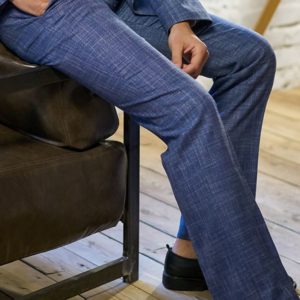 Pantaloni Slim Fit Uomo Nero Sim 3201