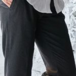 Mens Dark Pants Black Sim 5001