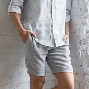 Comfort -shorts för män svart Sim 5005