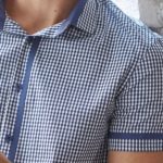 Men's Short Sleeve Shirt BlackSim H0764-14888