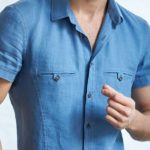 Men's Short Sleeve Shirt BlackSim 06-1379