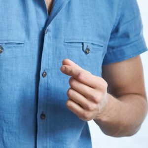 Men's Short Sleeve Shirt BlackSim 06-1379